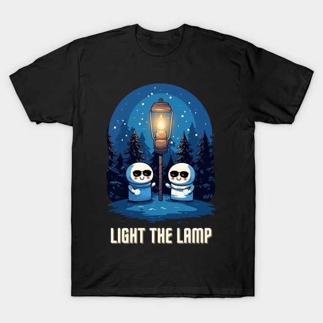 Light The Lamp T-Shirt by FehuMarcinArt